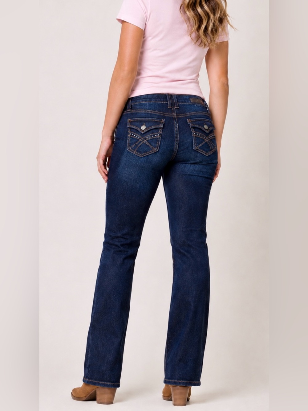 Wallflower Luscious Curvy Bootcut Jeans – Women’s Size 15 Regular | Dark